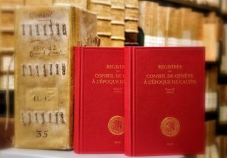 Vernissage du tome 6 des Registres du Conseil de Genève à l’époque de Calvin