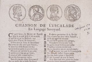 La première édition du Cé qu’è laino est conservée aux AEG